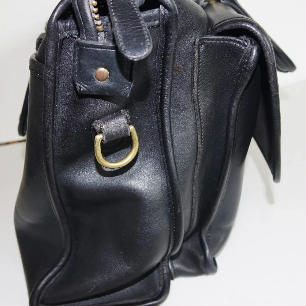 Vintage Coach‎ 5283 Harrison Briefcase Black